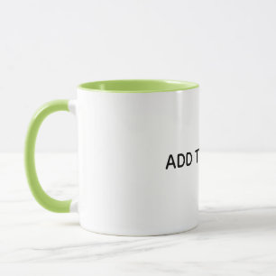 Create Your Own White  Mug
