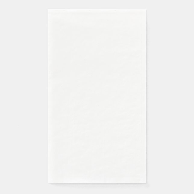 Create Your Own white  Napkin (Front)