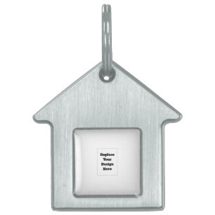 Create Your Own white Pet ID Tag