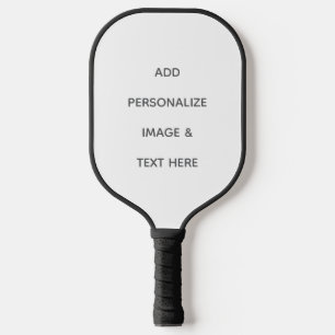 Create Your Own white Pickleball Paddle