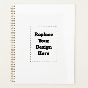 Create Your Own white Planner