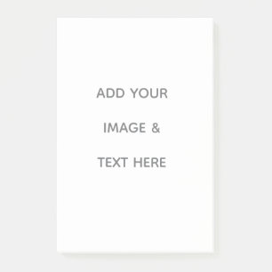 Create Your Own white Post-it Notes