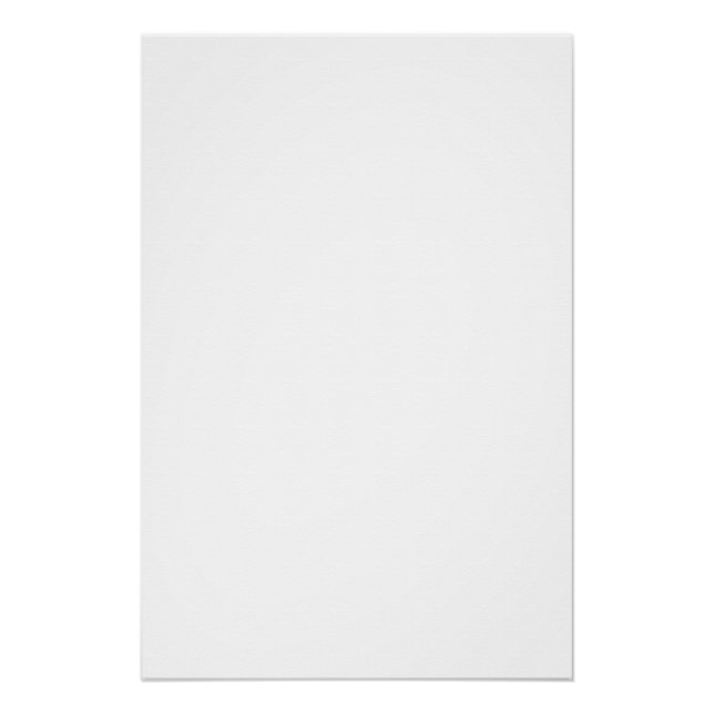  Create Your Own white Poster (Front)