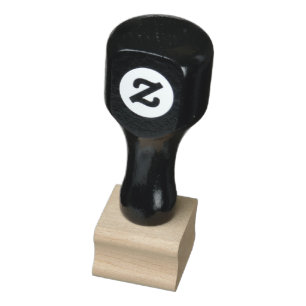 Create Your Own white Rubber Stamp