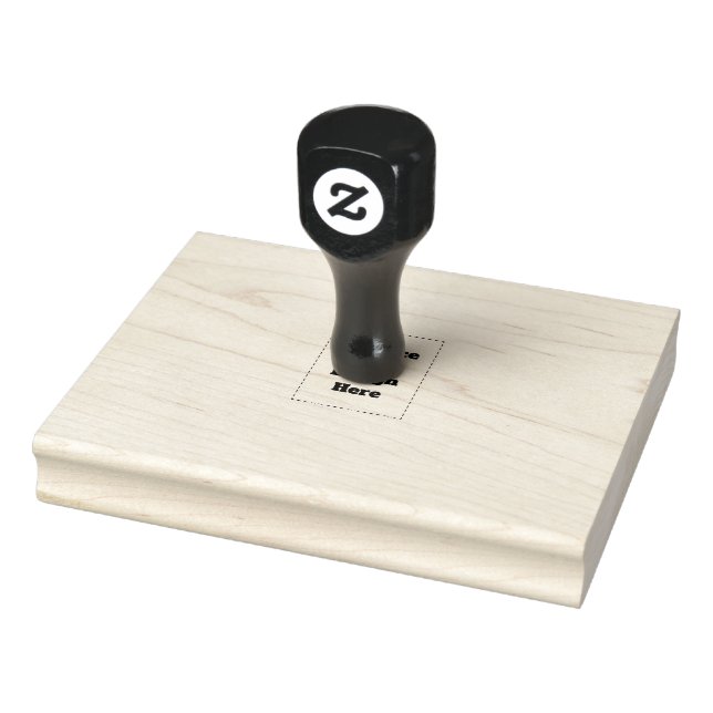 Create Your Own white  Rubber Stamp (Stamp)