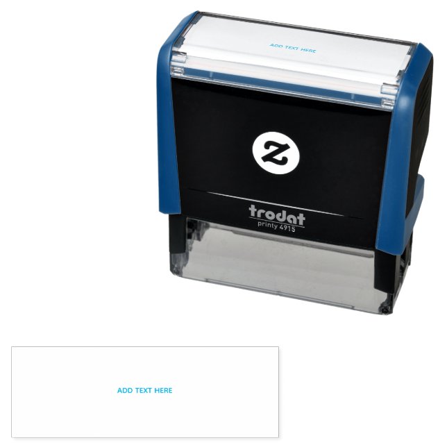 Create Your Own White  Self-inking Stamp (In Situ)
