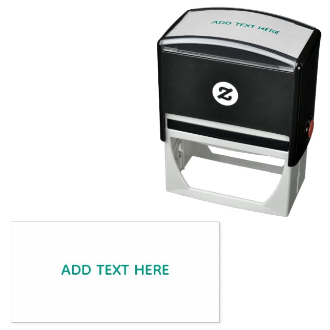 Create Your Own White  Self-inking Stamp (In Situ)