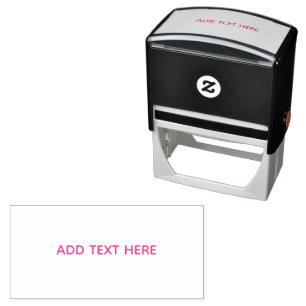 Create Your Own White Self-inking Stamp
