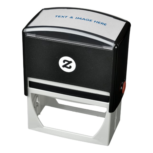 Create Your Own white Self-inking Stamp (Product)