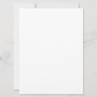 Create Your Own white simple Holiday Card