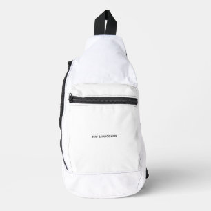 Create Your Own white Sling Bag