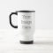 Create Your Own White Stainless Steel Travel Mug
