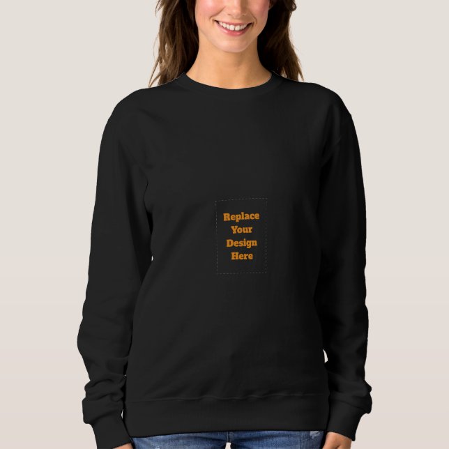 Create Your Own white  Sweatshirt (Front)