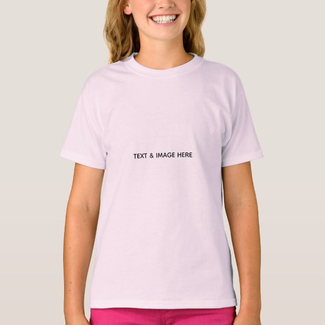 Create Your Own white T-Shirt (Front)