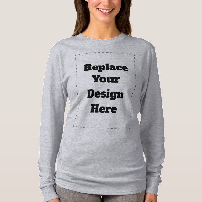 Create Your Own white  T-Shirt (Front)