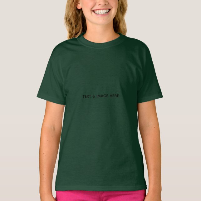 Create Your Own white T-Shirt (Front)