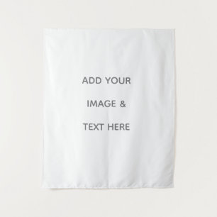 Create Your Own white Tapestry