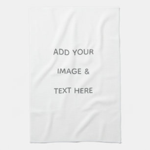 Create Your Own white Tea Towel