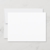 Create Your Own white Thank You Cards