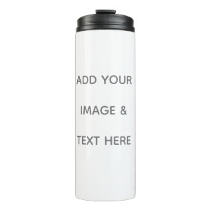 Create Your Own white Thermal Tumbler
