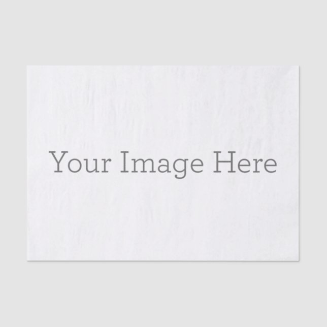 Custom Tissue Paper - 15 gsm (10lb), Size: 25.4 cm x 35.56 cm (10" x 14") (Front)