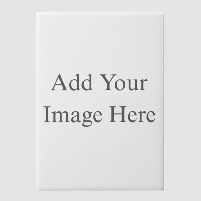 Create Your Own white Vellum Overlay Invitations (Front)