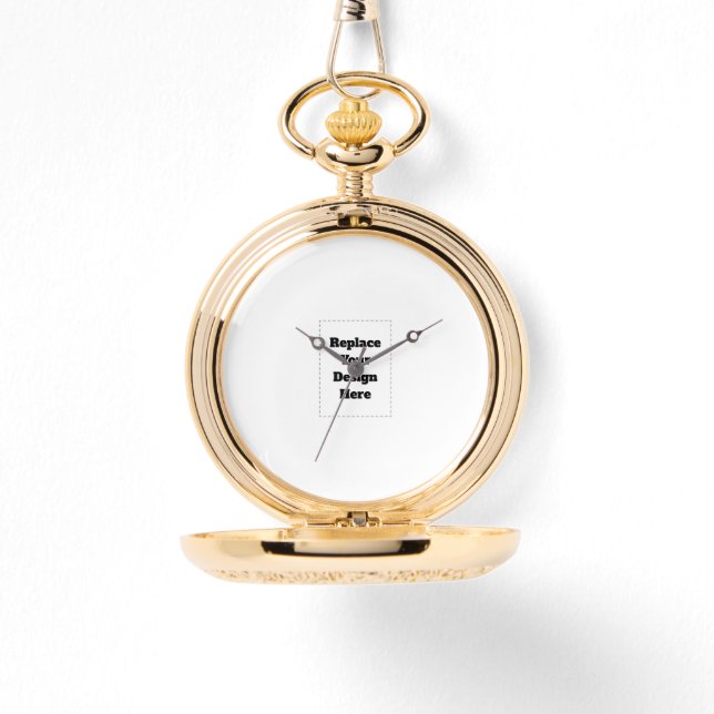 Create Your Own white  Watch (Front)