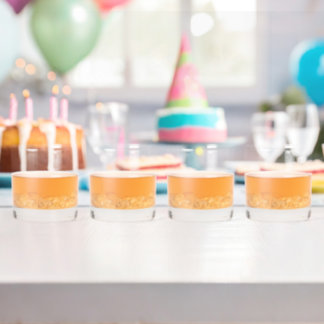 Create Your Own white Whiskey Glass