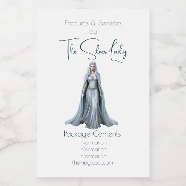 Create Your Own White Witch Apothecary Label (Single Label)