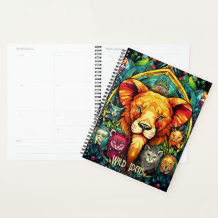 Create Your Own Wild Cat Tribe Totem Animal Planner