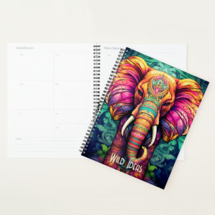 Create Your Own Wild Tribal Elephant Totem Planner