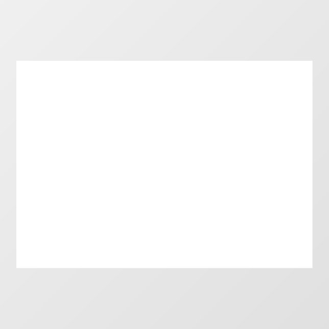 Create Your Own Window Cling (Sheet)