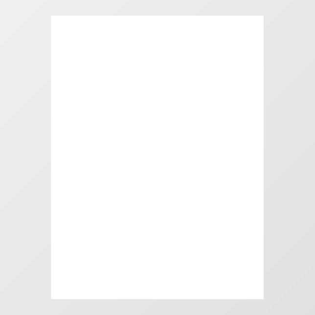 Create Your Own Window Cling (Sheet)