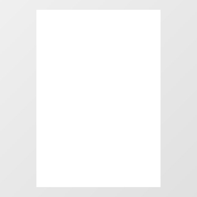 Create Your Own Window Cling (Sheet)