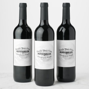 Create Your Own Wine Label