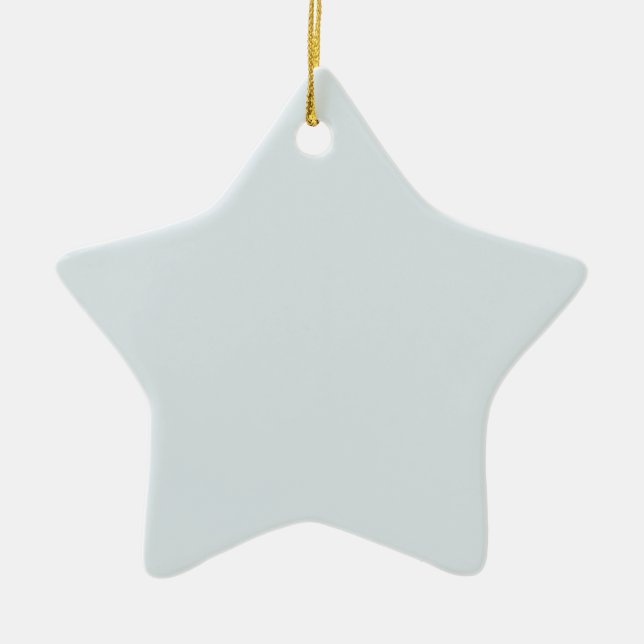 Create Your Own Winter Blue Ceramic Tree Decoration (Front)