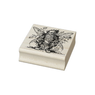 Create Your Own Wise Fairy Grandfather Rubber Stamp