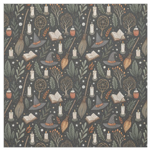 Create Your Own Witchy Brooms Books Candles Fabric