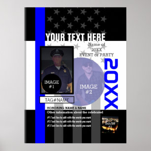 Create Your Own with 3 images and 9 lines of text Poster