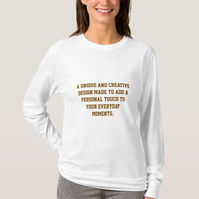 Create Your Own Women's Basic Long Sleeve T Shirt (Front)