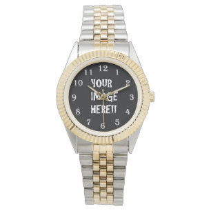 Create Your Own Women's Two-Tone Bracelet Watch