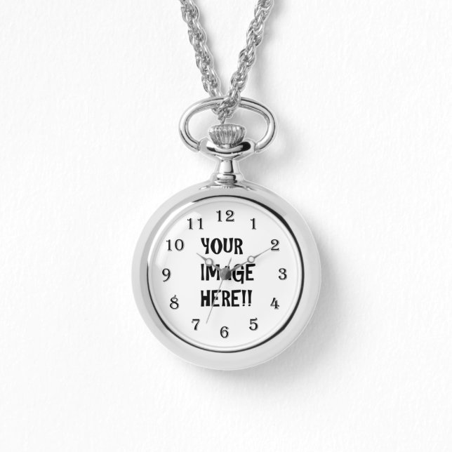 Create Your Own Women's Wraparound Silver Watch (Front)