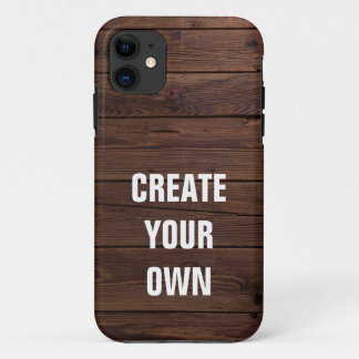Create Your Own Wooden Floor Look iPhone 11 Case