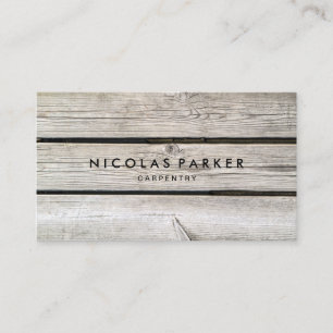 Create Your Own Wooden Wall 2 Business Card