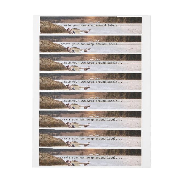 create your own wrap around labels (Sheet)