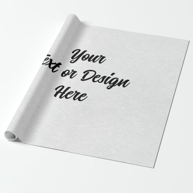 Create Your Own Wrapping Paper (Unrolled)