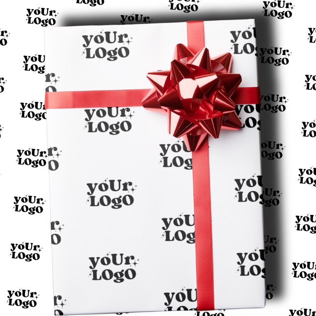 Create Your Own Wrapping Paper, Your Logo Here Wrapping Paper (Creator Uploaded)