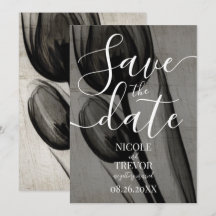 Create Your Own X-Ray Sepia Dark Tulips Wedding