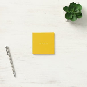 Create Your Own Yellow Custom Design Post-it Notes