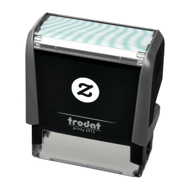 Create Your Own Yellow Custom Design Self-inking Stamp (Product)